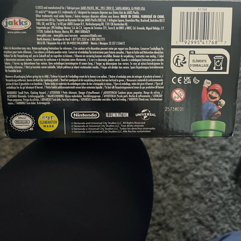 Nintendo Mario Red Kart with Yellow-Wheel Accents - Picture 6 of 7
